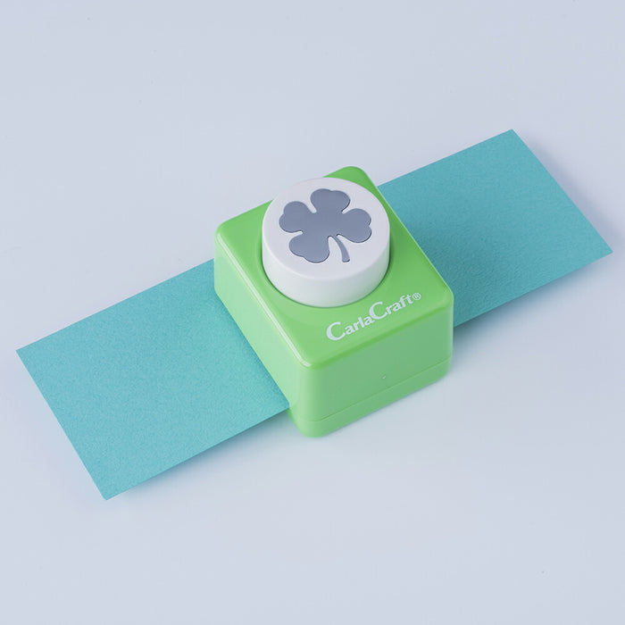 カール事務器 ミドルサイズクラフトパンチCP-2クローバー（10セット）