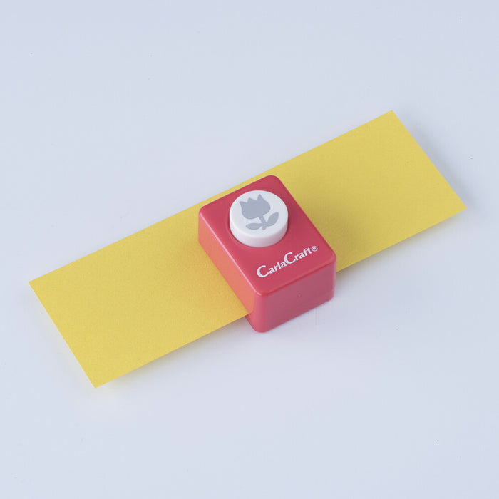 カール事務器 スモールサイズクラフトパンチCP-1チューリップ-A
