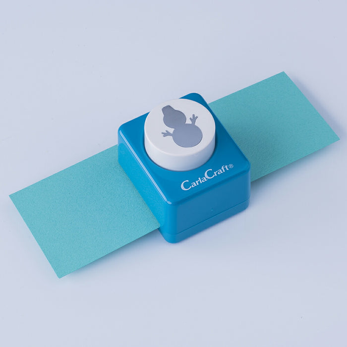 カール事務器 ミドルサイズクラフトパンチCP-2ユキダルマ（10セット）