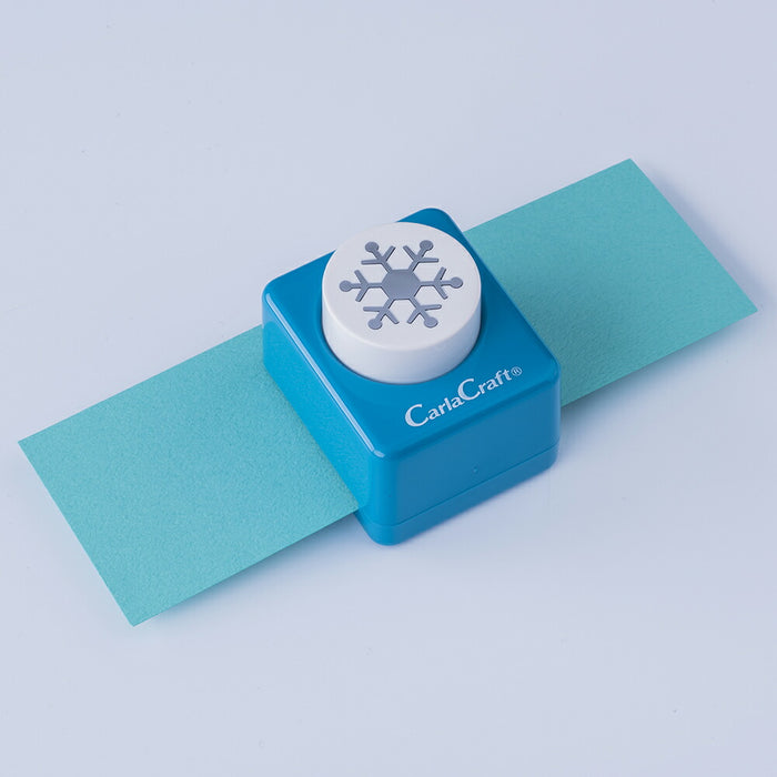 カール事務器 ミドルサイズクラフトパンチCP-2ユキ-C（10セット）