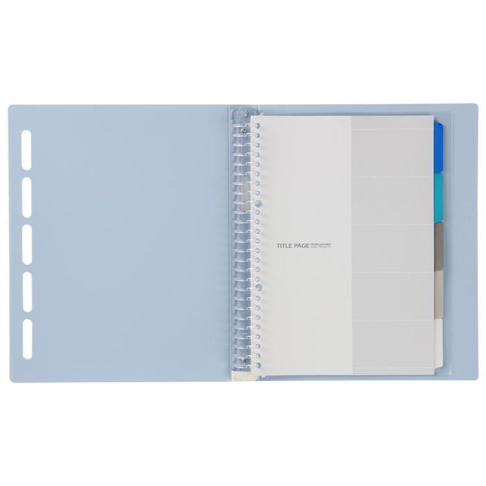 マルマン Ｂ５バインダー クラルテ ライトブルー F311-52 4979093311521