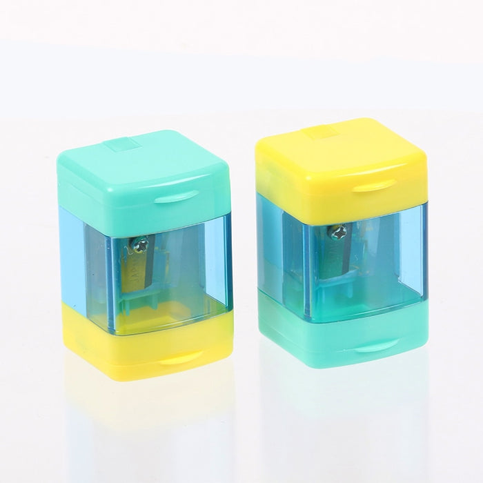 イワコー スクールシャープナーキューブ ブルー SH-CUB002 4991685020222（6セット）