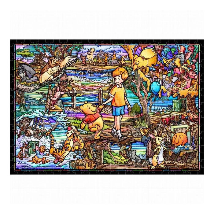 Tenyo DSG-500-628 Vitrail Histoire de Winnie l'ourson 4905823936283