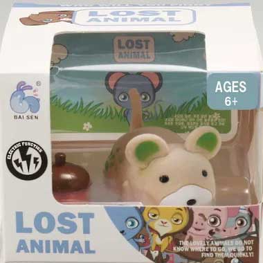 Aozora AJP-06 Animal Perdido Cutie Mouse Pêssego 4571397770068
