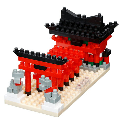 Kawada NBC_397 Nanoblock Inari Shrine 4972825234365
