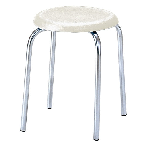 PLUS（プラス）オフィス家具 丸イス R-303C ベージュ　4963386218017