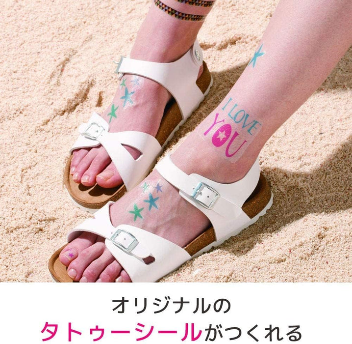 エーワン 転写 タトゥーシール 透明 2シート 51112（10セット）