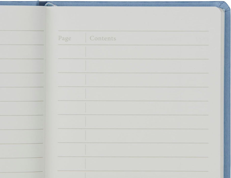 マルマン A6 ノート Mnemosyne ジャーナル ライトブルー 6.5mm 罫線 4979093867523