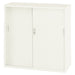 PLUS（プラス）オフィス家具 ３×３型引違書庫 スチール戸 3350NG　4511597170039