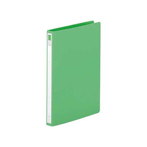 LIHITLAB. リングファイル F-867-5 A4S 27mm 黄緑 4903419134341