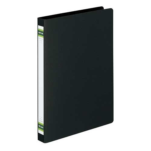 LIHITLAB. スプリングファイル F-11 A4S 黒 4903419120023