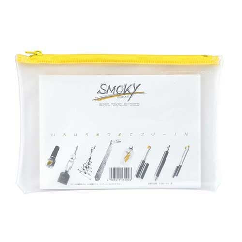 LIHITLAB. クリヤーケース F-261 B6S マチなし 黄 4903419132026