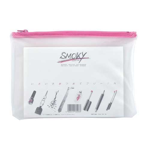 LIHITLAB. クリヤーケース F-261 B6S マチなし 桃 4903419132033