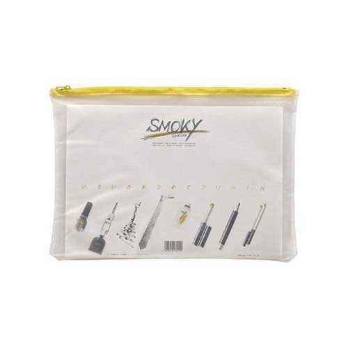 LIHITLAB. クリヤーケース F-267 A4S マチなし 黄 4903419132149