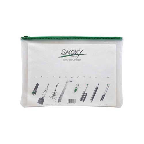 LIHITLAB. クリヤーケース F-267 A4S マチなし 緑 4903419132132