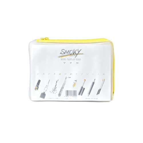 LIHITLAB. クリヤーケース F-271 B6S マチ付 黄 4903419132521