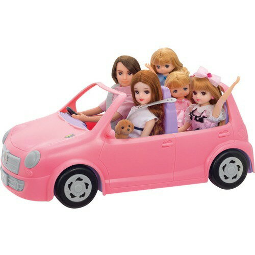 Takara Tomy LF-04 Tager ud med alle Licca-chan familiebil 4904810130567