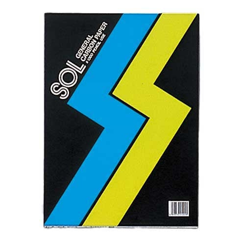 General Sol Carbon Paper #1300-L Single Side Writing Indigo 4973772210020