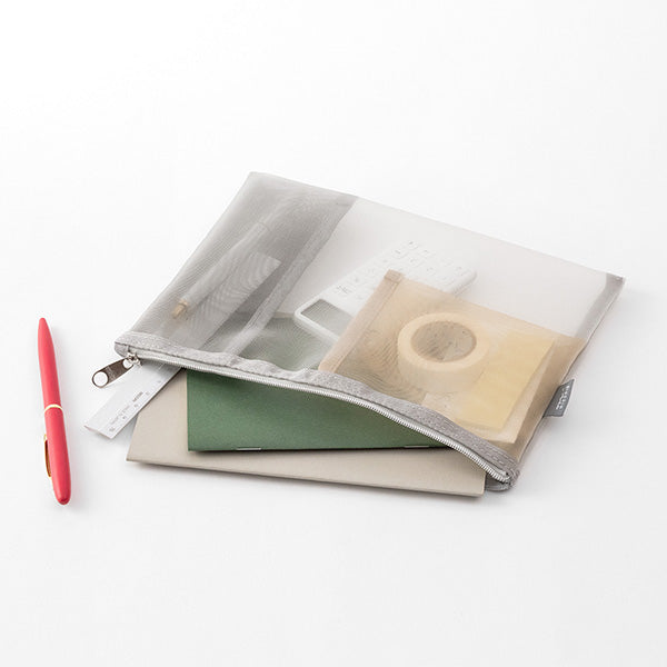 OS ペン&amp;ツールポーチ グレー 53345 ミドリ 53345006　4902805533454