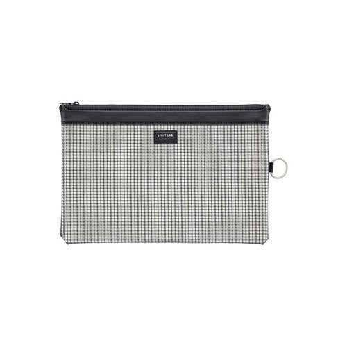 LIHITLAB. メッシュケース F-245 B5 ブラック 4903419144944