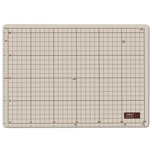 Olfa Cutter Mat 134B A4 Kelabu/Coklat 4901165200150