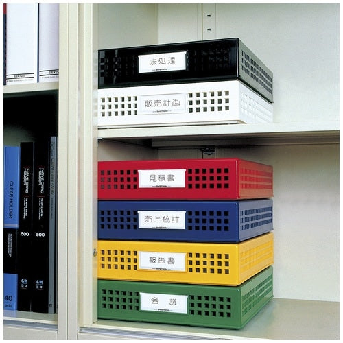 セキセイ シストレー A4フタ付 STX-70-30 緑 4974214361034