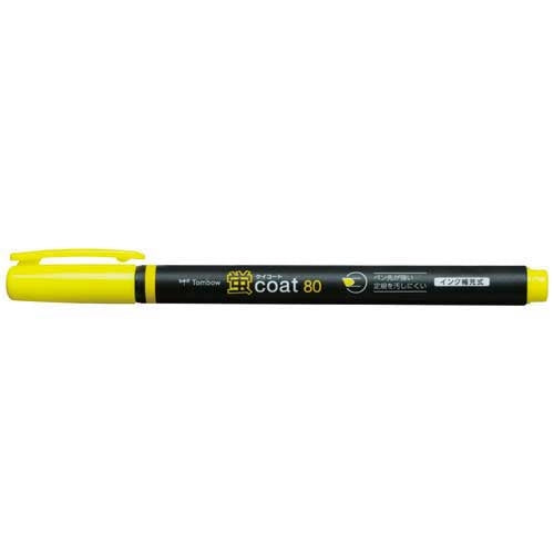 Tombow Pencil Hotaru Coat 80 WA-SC91 Yellow 4901991641806