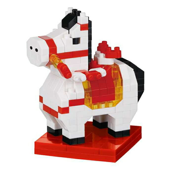 Kawada NBC_396 Nanoblock Zodiac Horse 4972825234358