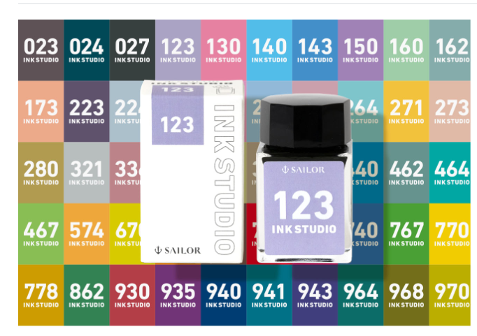水手钢笔瓶墨水 INK STUDIO 染料 20ml [431] 13-1300-431