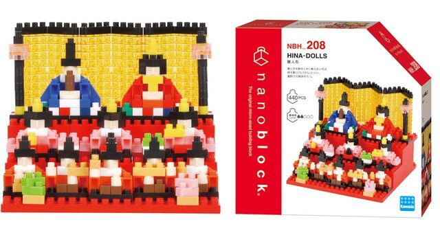 Muñeca Kawada NBH_208 Nanoblock Hina 4972825220023