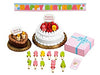 Epoch Car 416 Birthday Cake Set 4905040277602