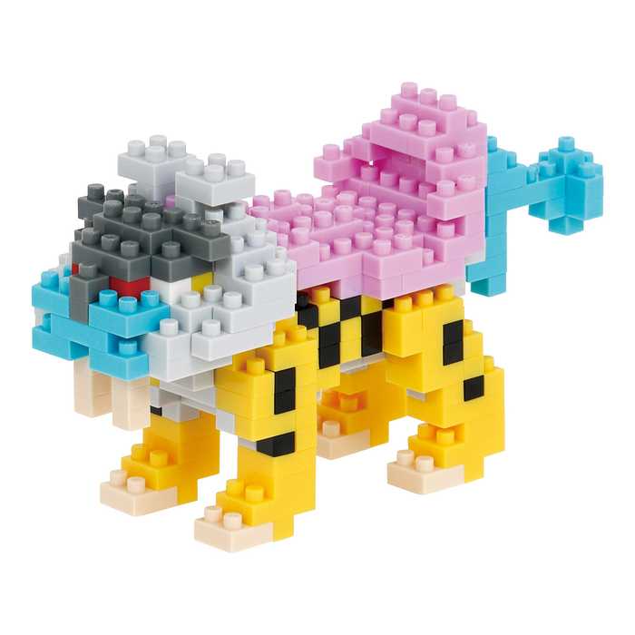 Kawada NBPM_089 Nanoblock Pokemon Raikou 4972825221655