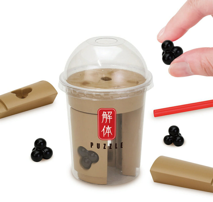 Megahouse Demolition Puzzle Lite Tapioca Milk Tea Puzzle 4975430519582