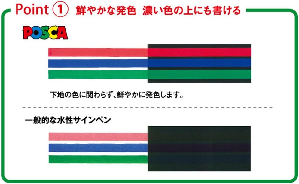 三菱鉛筆 水性ペン ポスカ 中字 丸芯 薄橙  PC5M.54 4902778147856