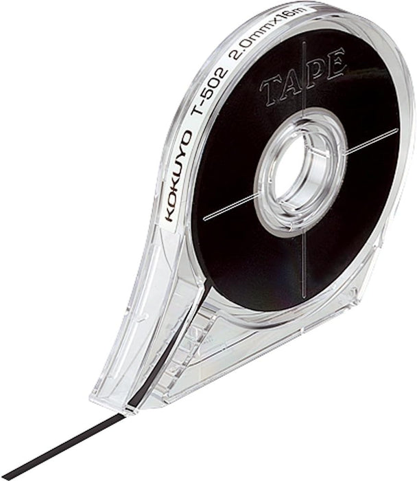 コクヨ ホワイトボード 罫線引きテープ ホワイトボード用 幅2mm 長さ16m 黒 T-502 4901480447162