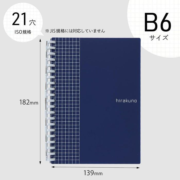 LIHITLOVE TWIST NOTA B6 Hitam N-1672-24 (10 set)