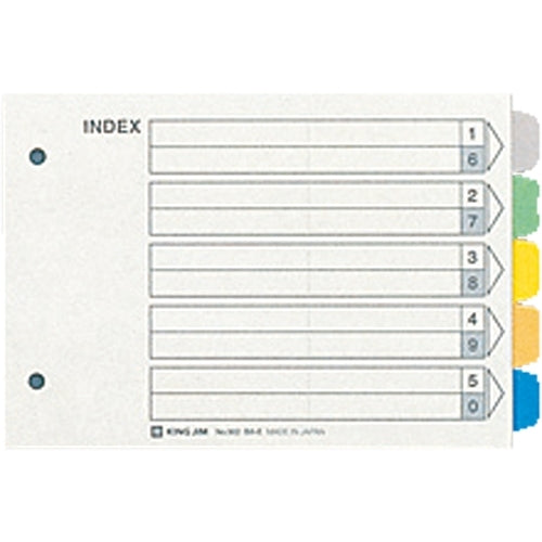 King Jim Color Index B6E 902 4971660320103