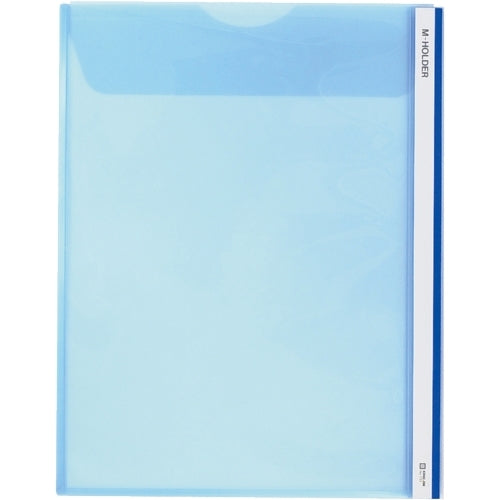 キングジム クリアホルダー Ｍホルダー 733 A4S 青 4971660326600