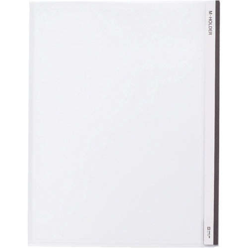 キングジム クリアホルダー Ｍホルダー 733 A4S 乳白 4971660323807