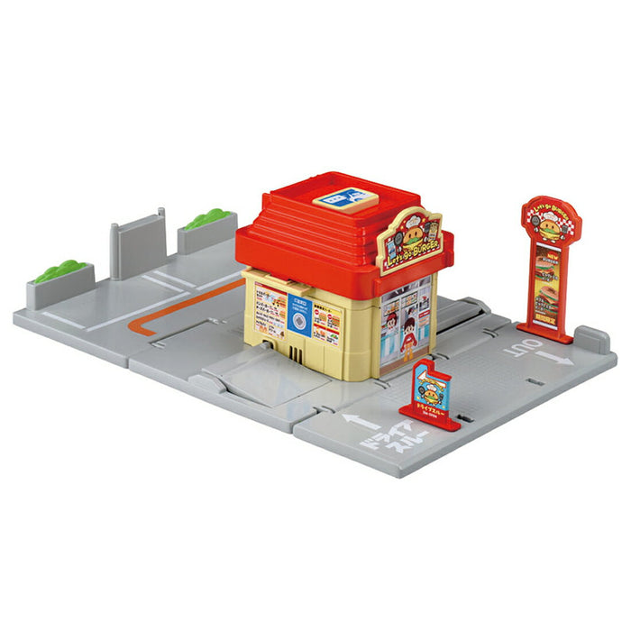 Takara Tomy Tomica Town Drive Thru Burger Shop 4904810948995