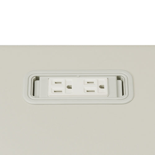 PLUS（プラス）オフィス家具 電源系コンセントボックス LA-CS LGY　4977564145149