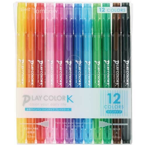 Tombow Pencil Play Color K 12 kleurenset GCF-011 4901991060263