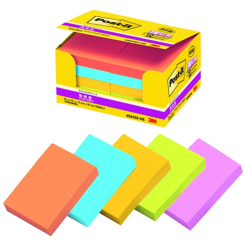 スリーエムジャパン Post-it強粘着ネオン6561SS-NE 4549395526208