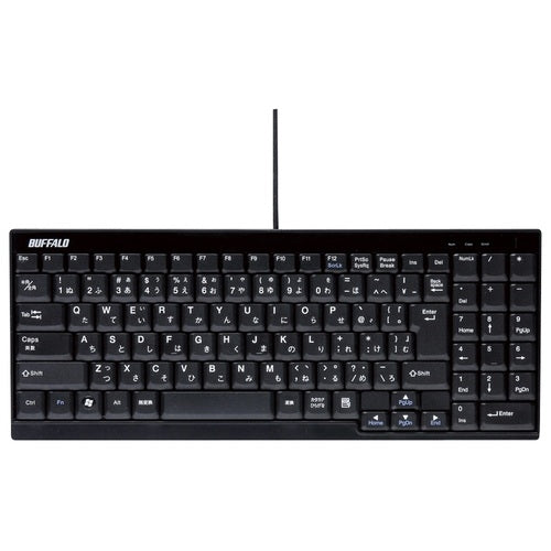 BUFFALO USB接続 スリムキーボード  BSKBU14BK 4950190351061