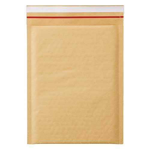 今村紙工 クッション封筒 茶テープ付2枚組CD用10枚 4957470032016