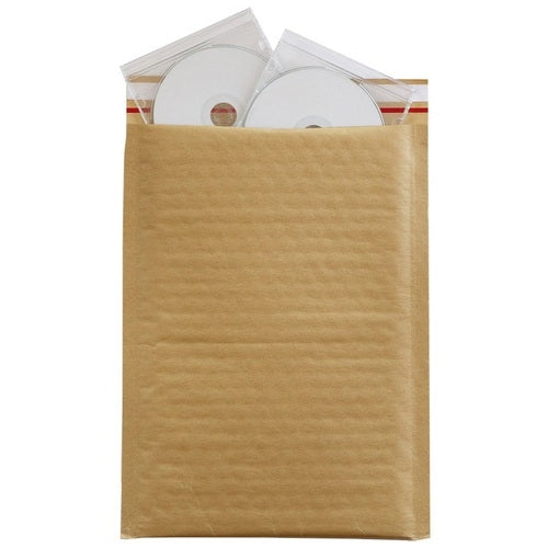 今村紙工 クッション封筒茶テープ付A4サイズ用10枚 4957470032023