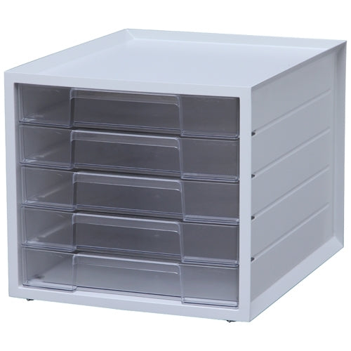 アイリスオーヤマ レターケース5段 LCJ-5M ホワイト 4967576186872