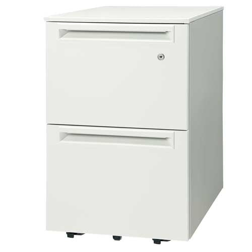 PLUS（プラス）オフィス家具 サイドキャビネット2段 UJ-046SC-A2 W4　