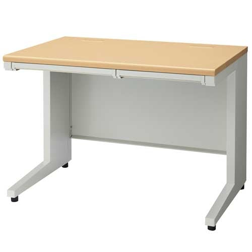 PLUS（プラス）オフィス家具 平机 UJ-107H ホワイトメープルWM/W4 W1000　