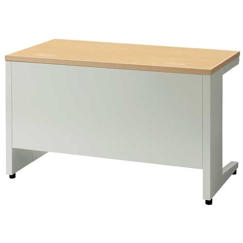 PLUS（プラス）オフィス家具 平机 UJ-127H ホワイトメープルWM/W4 W1200　